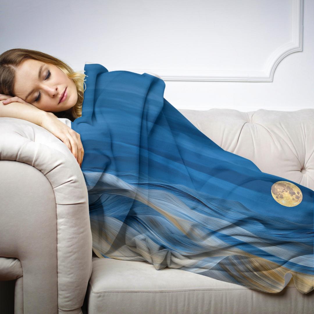 Moonlit Dunes Blanket
