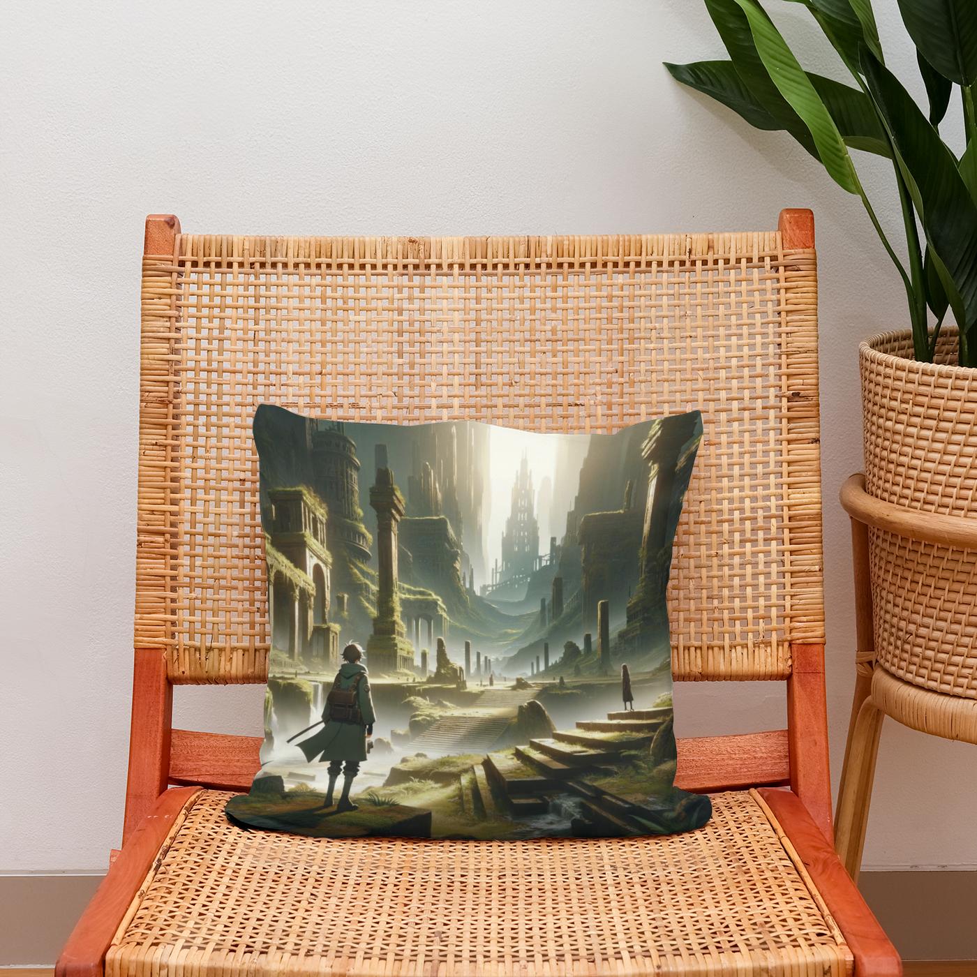 Mystic Realms Cotton Cushion
