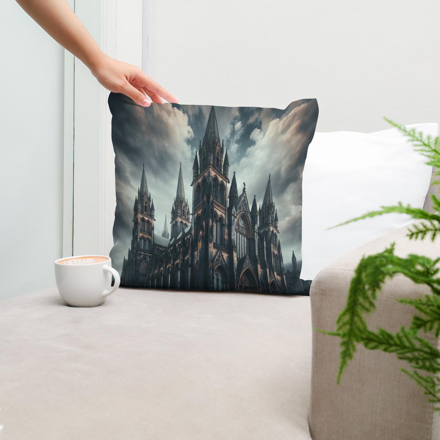 Gothic Grace Glasgow Cotton Cushion