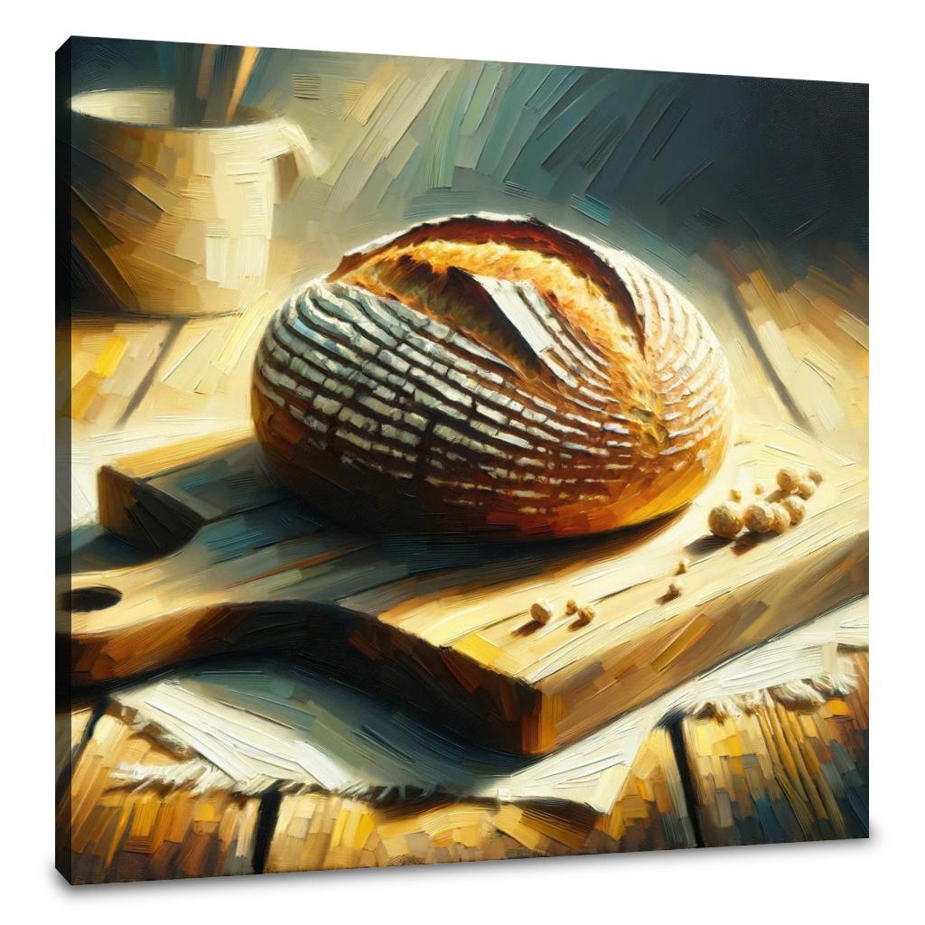 Golden Crust Canvas