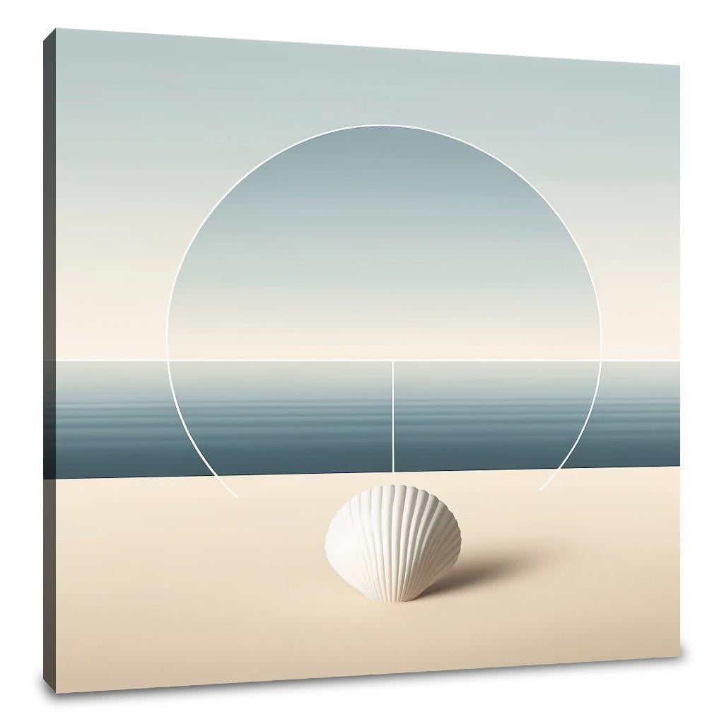 Minimalist Tide Canvas