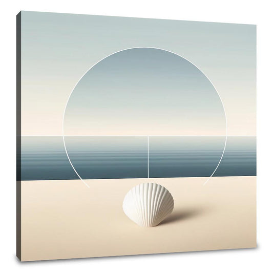 Minimalist Tide Canvas