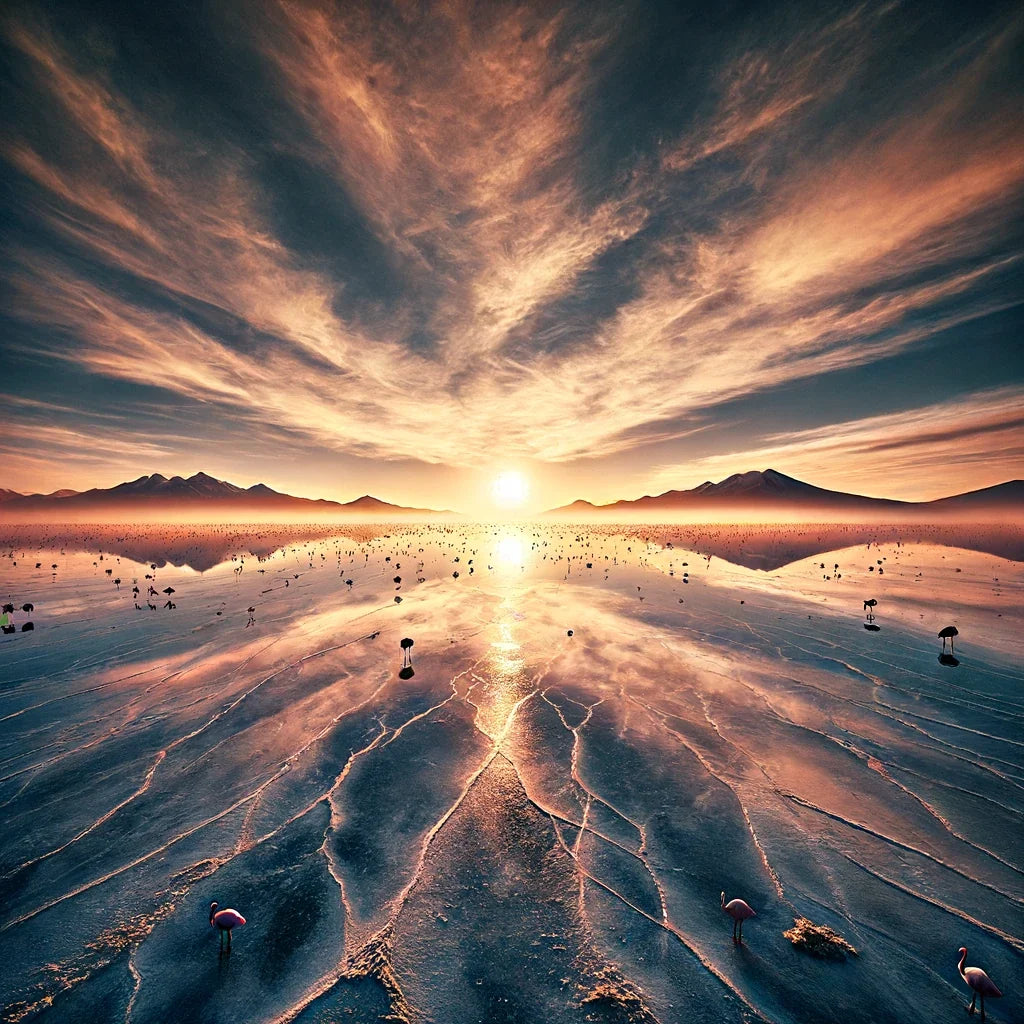 Uyuni Reflections Canvas