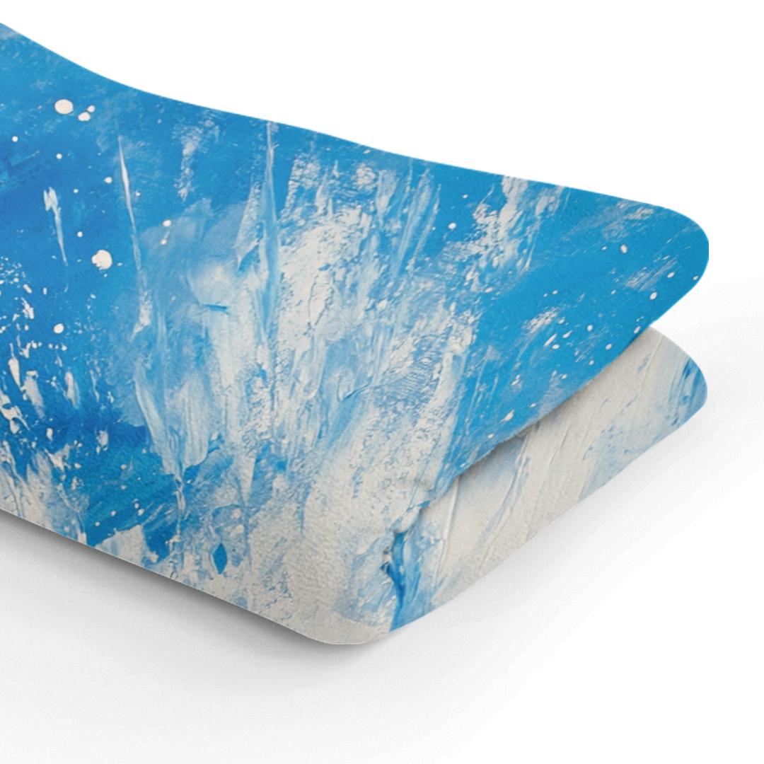 Skier's Descent Blanket