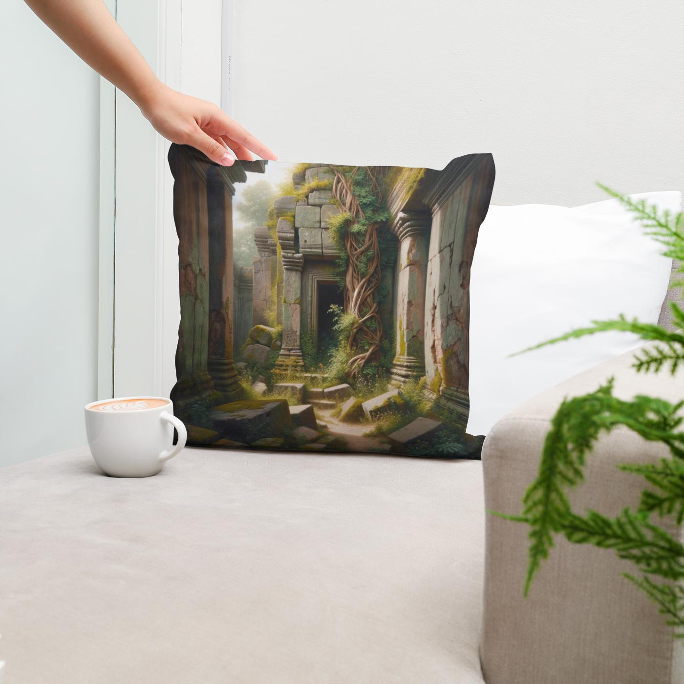 Eternal Whispers Cotton Cushion