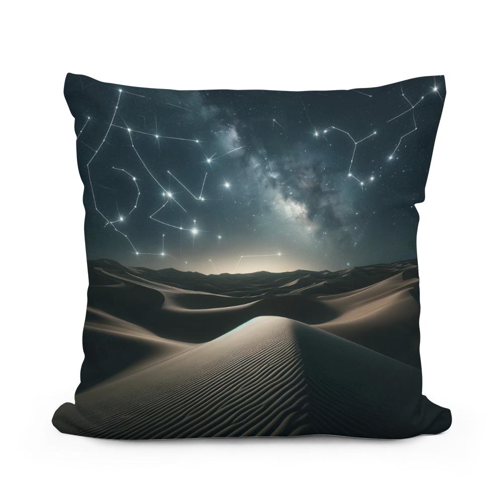 Desert Constellations Cotton Cushion