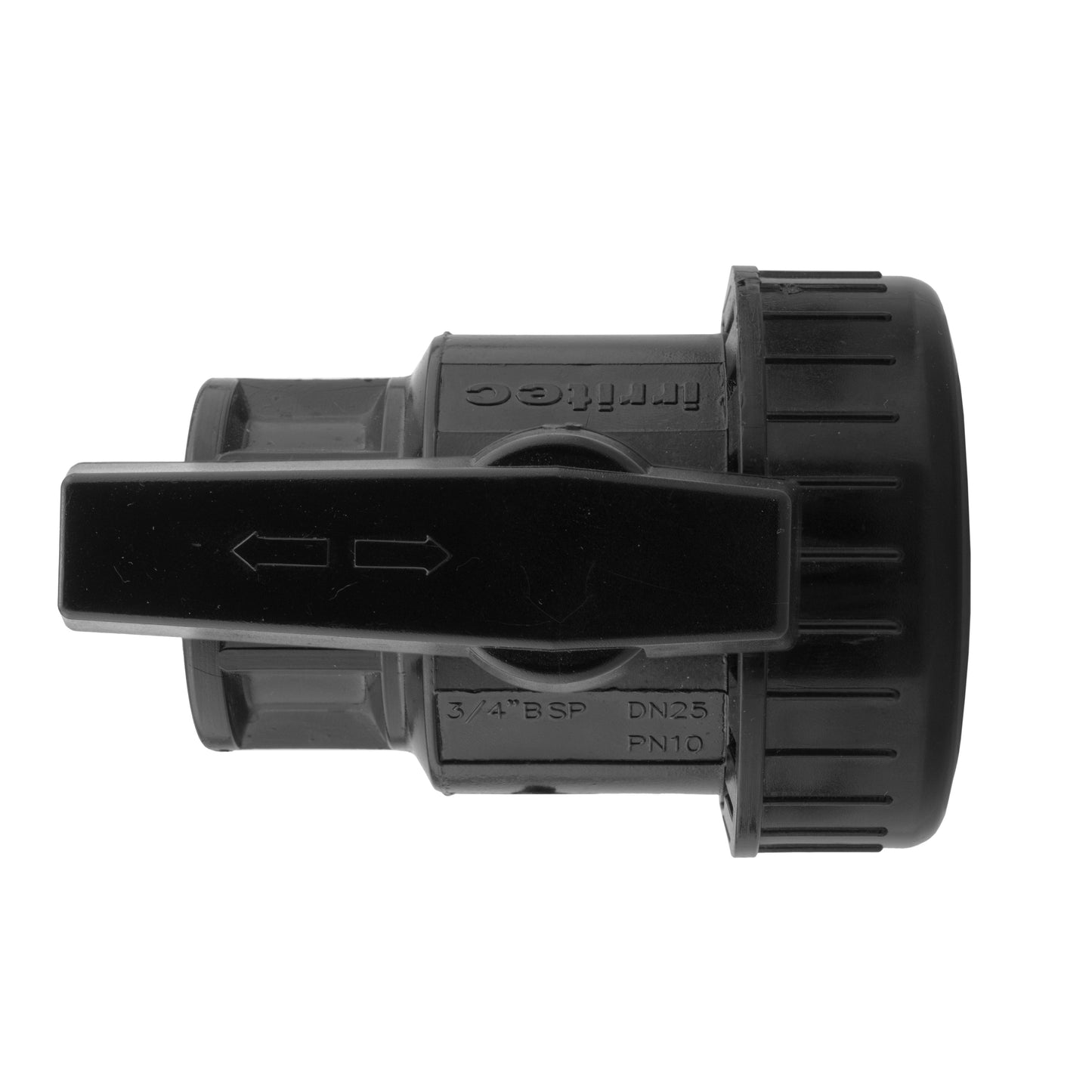 ¾” BSP Water Butt Fitting with Full Flow PP Valve and 20mm MDPE Fitting