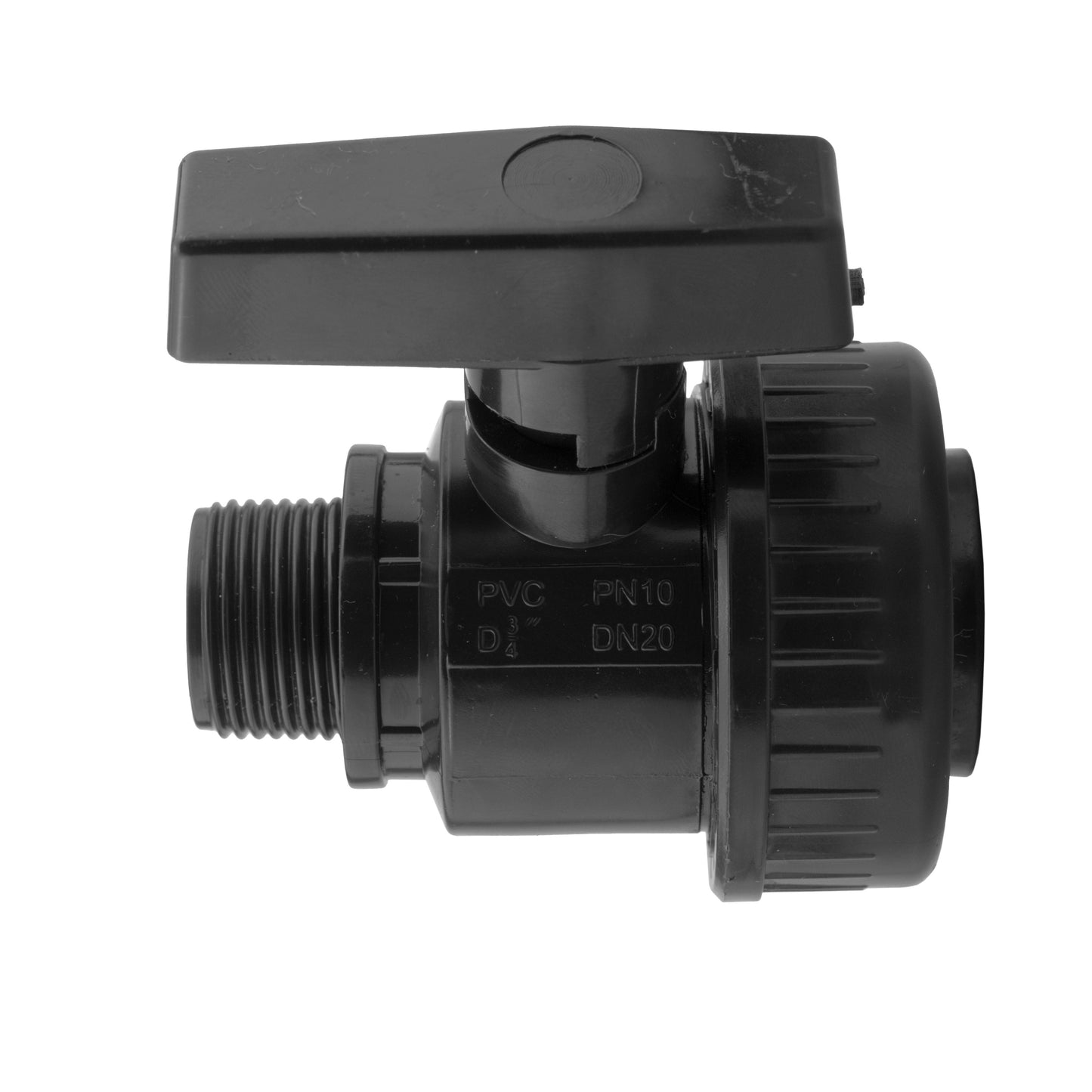Wall Flange Kit 32mm MDPE + Large Plastic Valve + Geka
