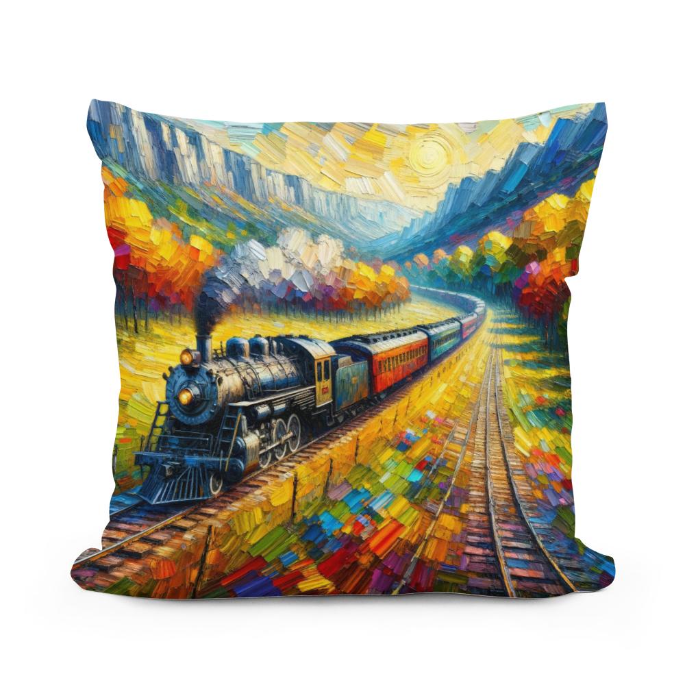 Timeless Journey Cotton Cushion