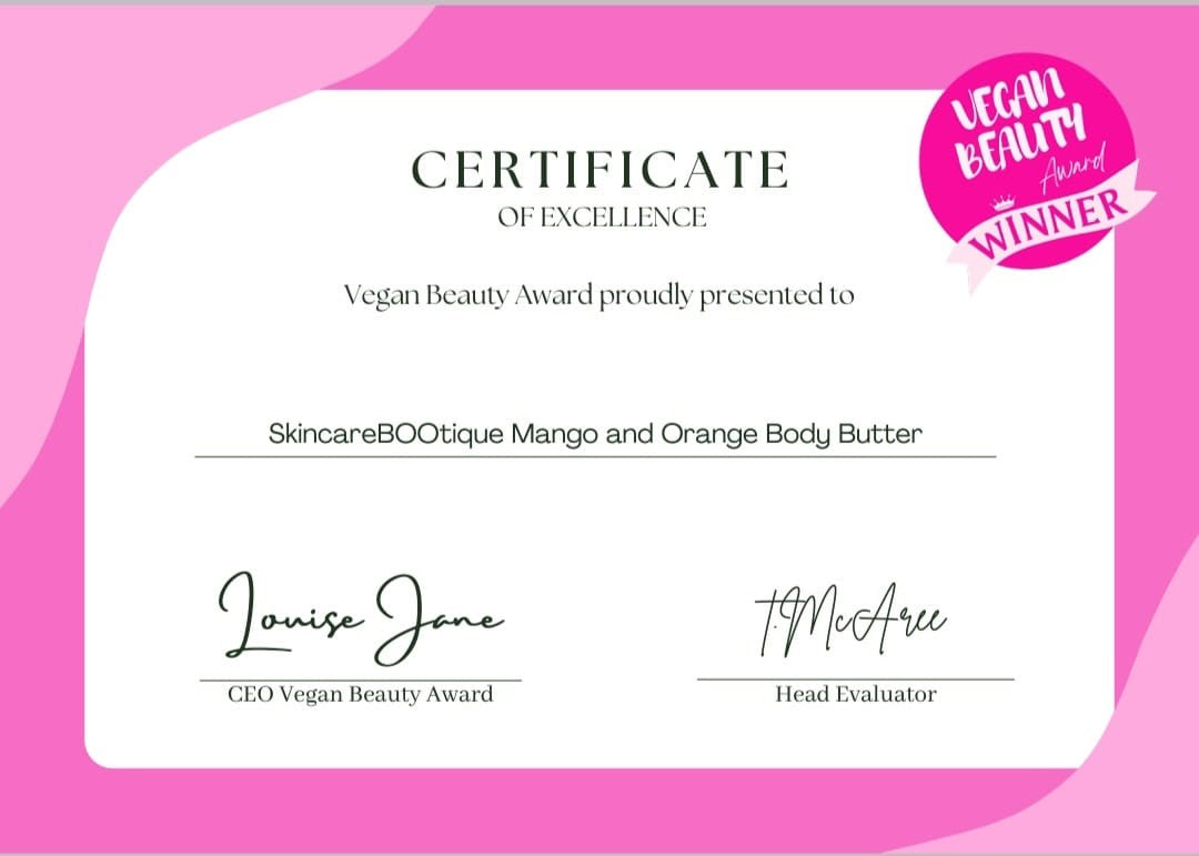 Body Butter Mango and Orange