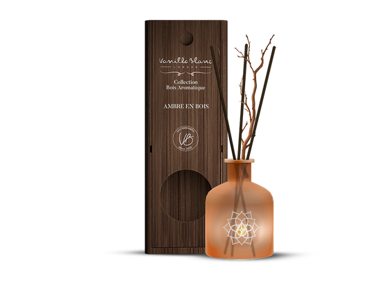 Bois Aromatique Reed Diffuser - Ambre en Bois