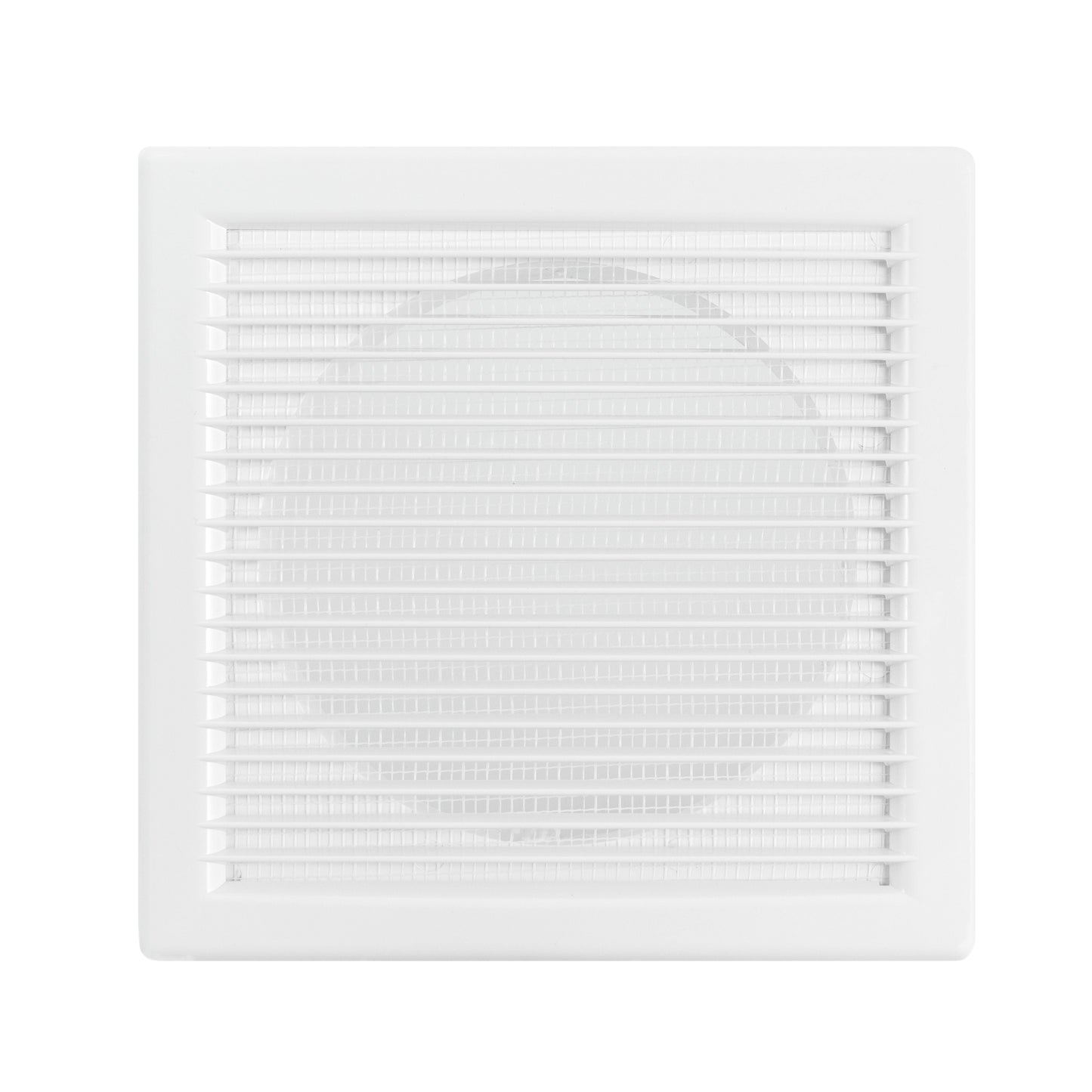 Louvre Vent White DL/100 RW LUX With Fly Mesh