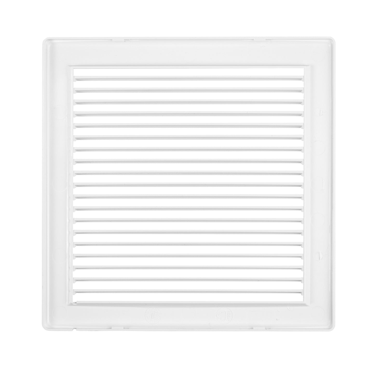 Louvre Vent White DL/100 RW LUX With Fly Mesh