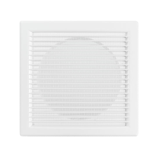 Louvre Vent White DL/125 RW LUX With Fly Mesh