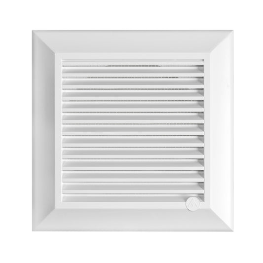 Louvre Vent White Duo Smart 135 fi 125mm With Fly Mesh
