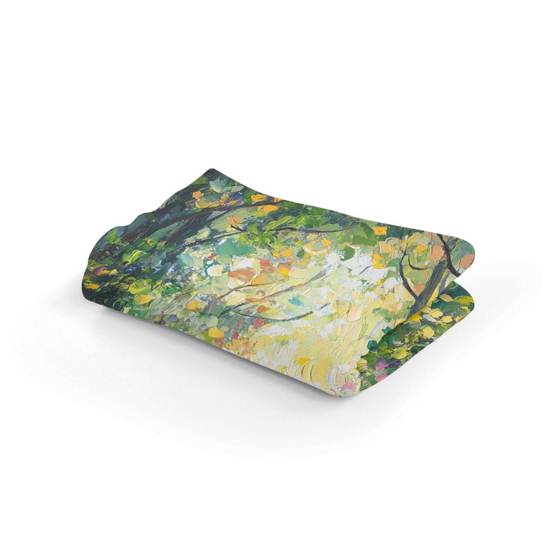 Vibrant Fox Woodland Blanket