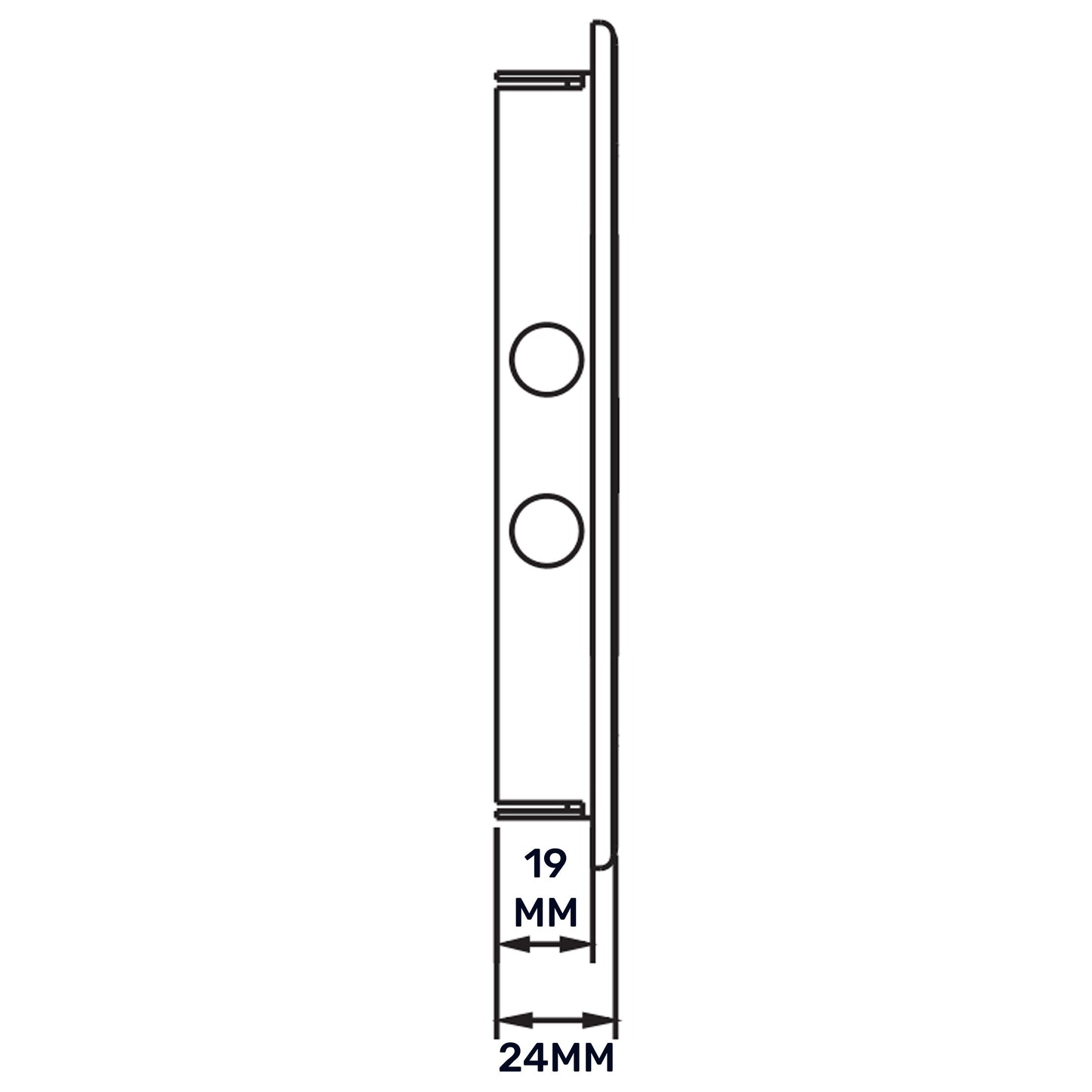Access Panel Door PP, White 200mm x 200mm