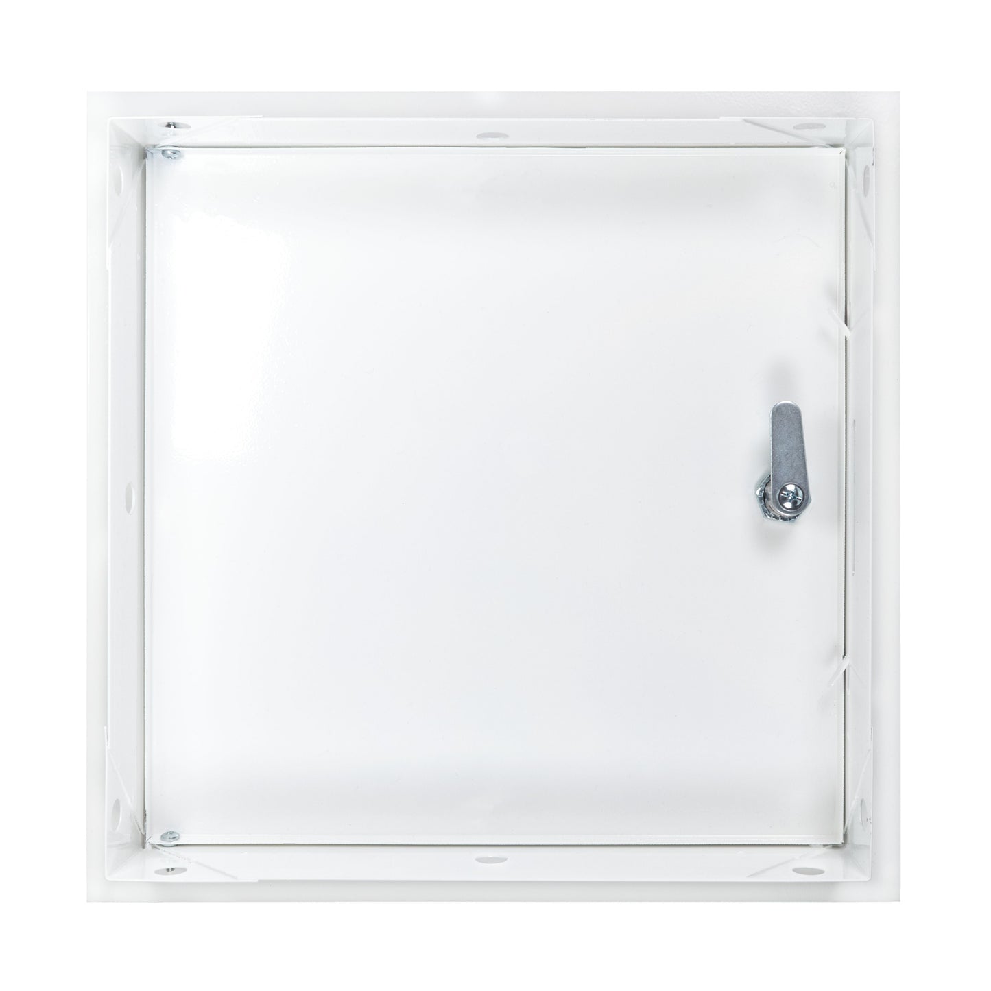 Access Panel Door Metal With Lock, White 200mm x 200mm
