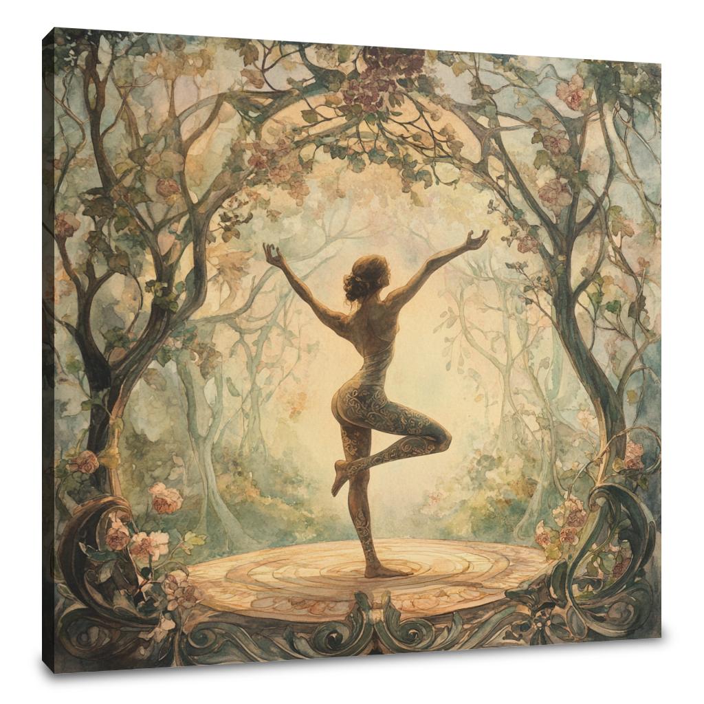 Yoga Harmony Canvas