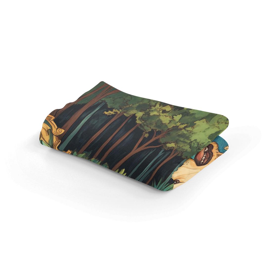 Golden Retriever Lakeside Blanket