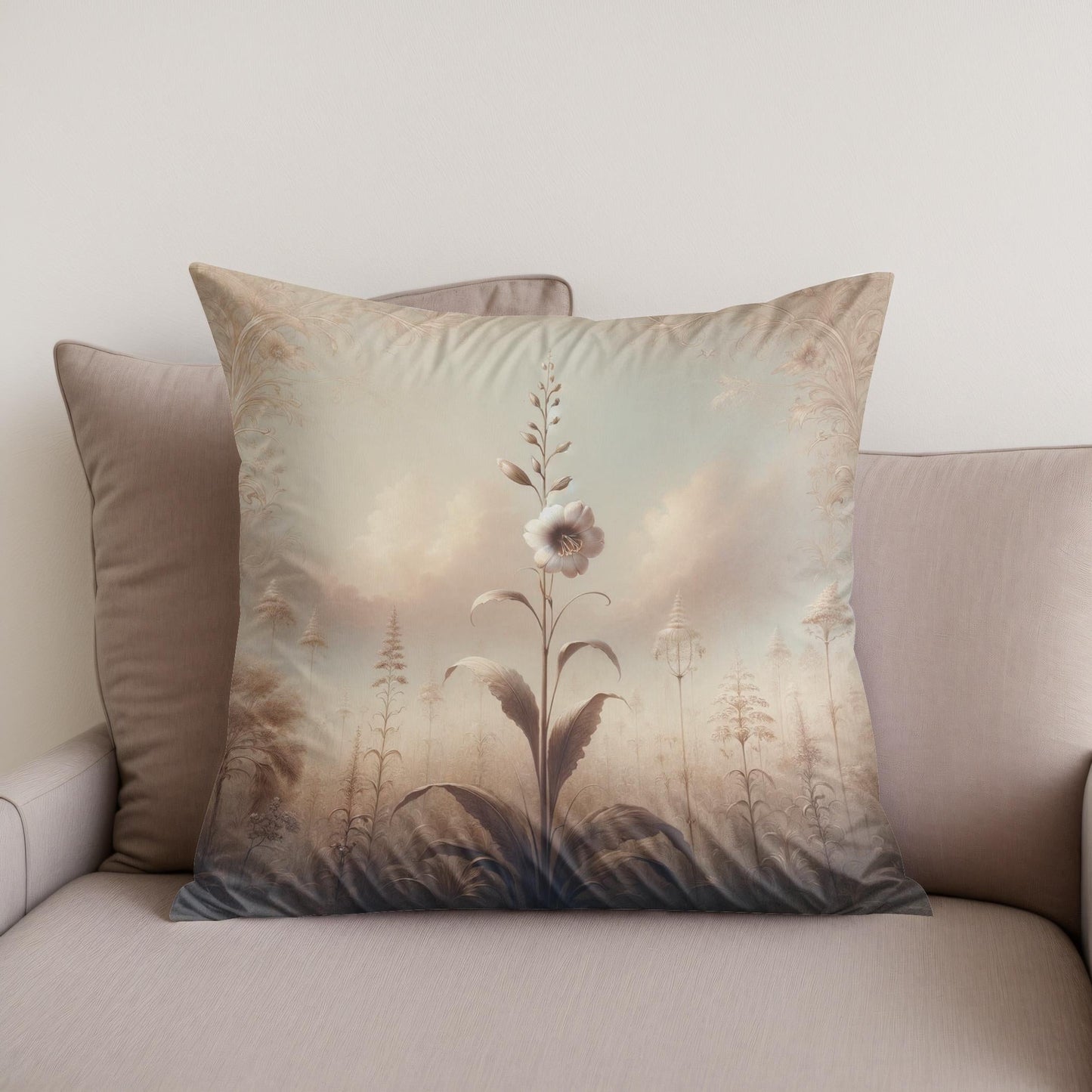 Solitary Grace Cotton Cushion