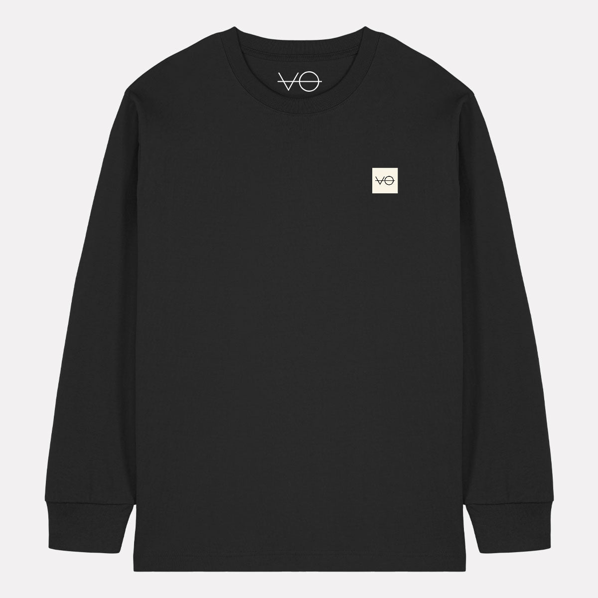 Mountain Range Back Print Long Sleeve T-Shirt (Unisex)
