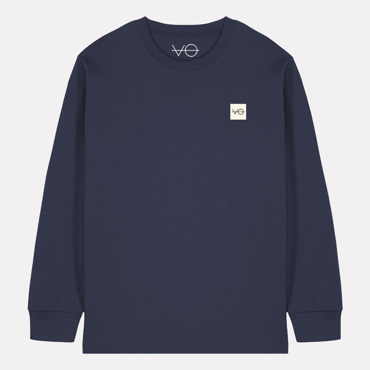 Mountain Range Back Print Long Sleeve T-Shirt (Unisex)