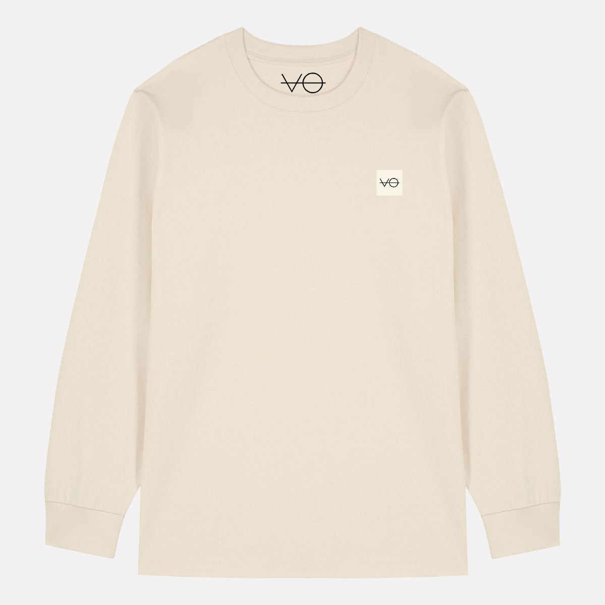 Mountain Range Back Print Long Sleeve T-Shirt (Unisex)