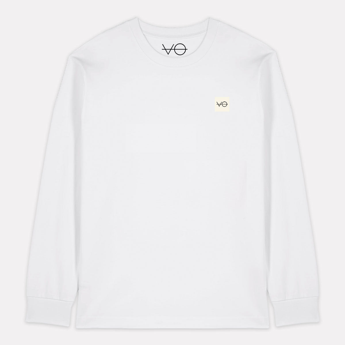 Mountain Range Back Print Long Sleeve T-Shirt (Unisex)