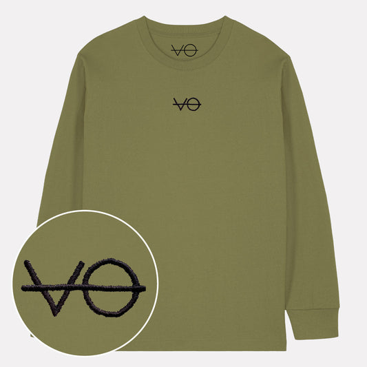 VO Embroidered Long Sleeve T-Shirt (Unisex)