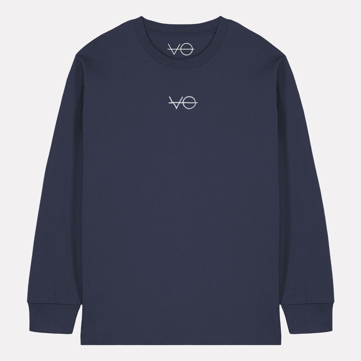 VO Embroidered Long Sleeve T-Shirt (Unisex)