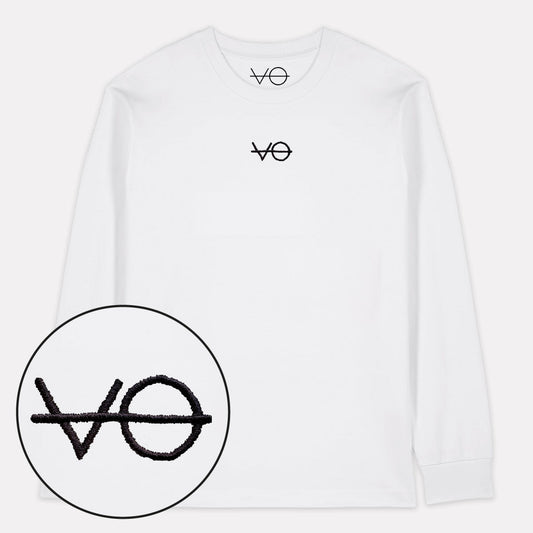 VO Embroidered Long Sleeve T-Shirt (Unisex)