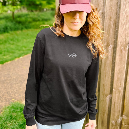 VO Embroidered Long Sleeve T-Shirt (Unisex)