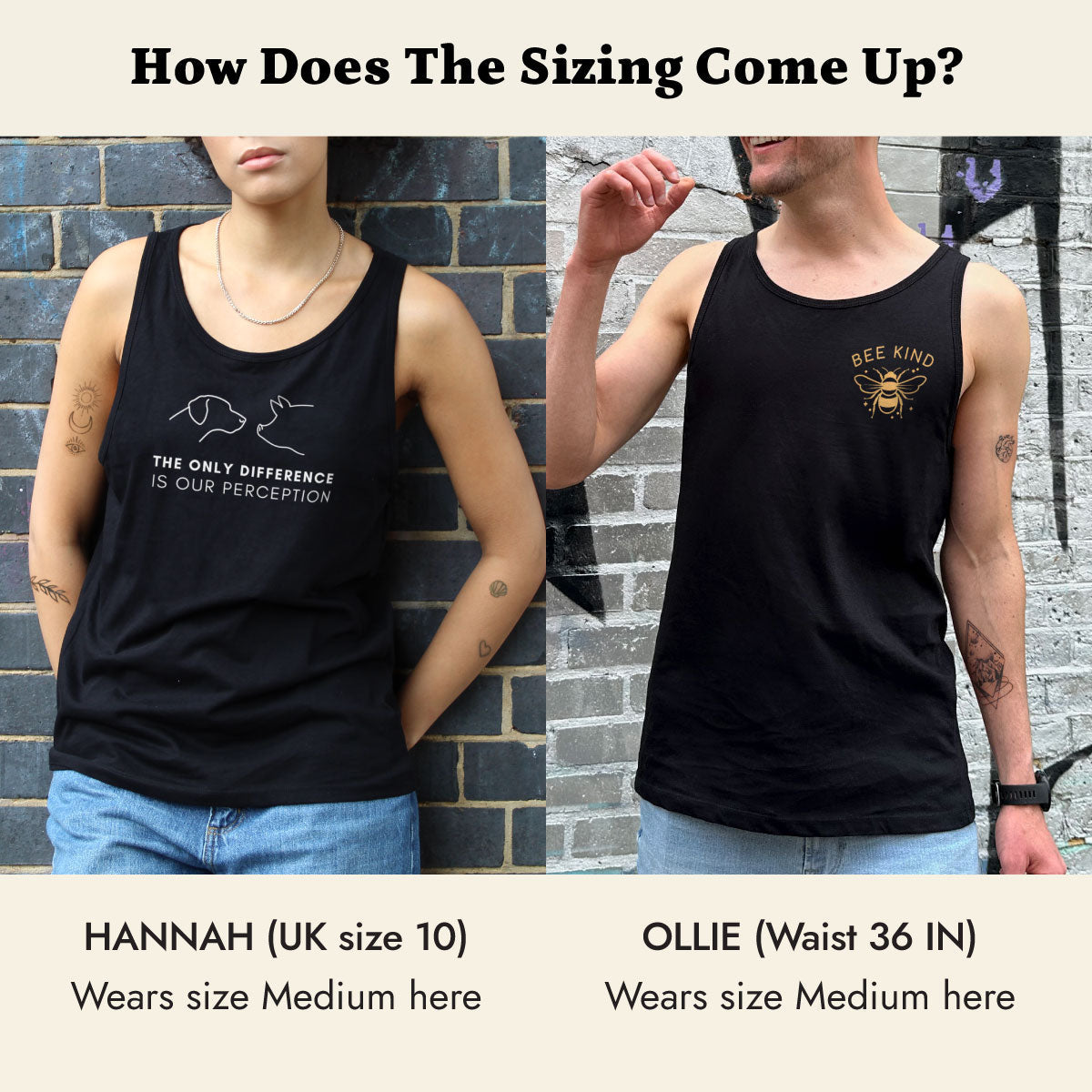 The Only Difference Is Our Perception Tank (Unisex)