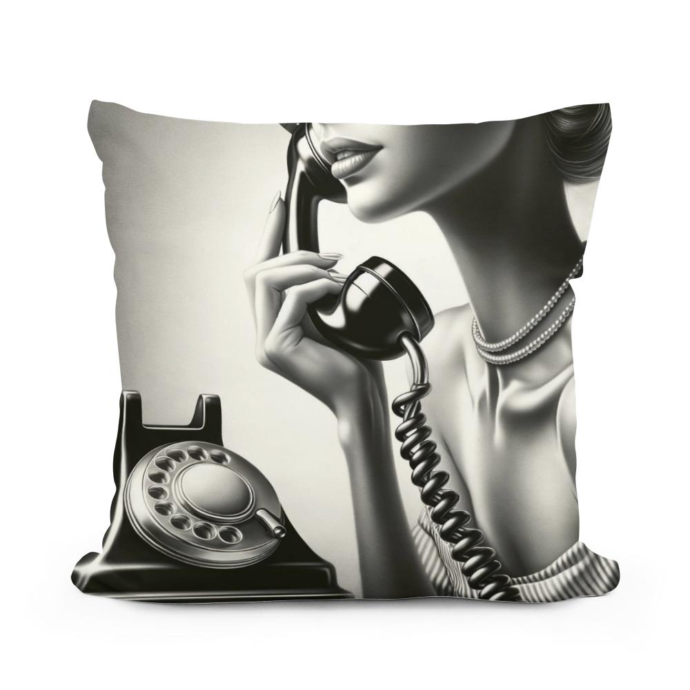 Timeless Conversations Cotton Cushion