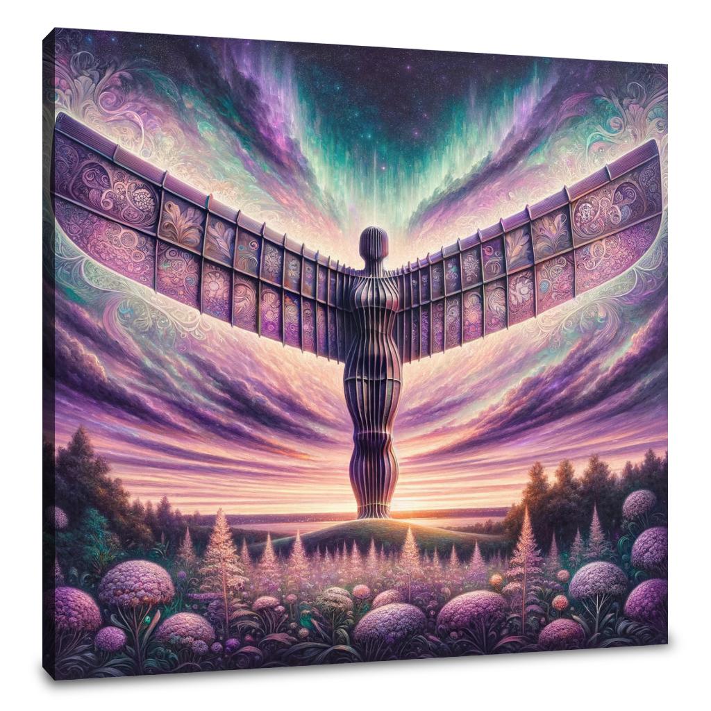 Twilight Angel's Grace at Newcastle Canvas