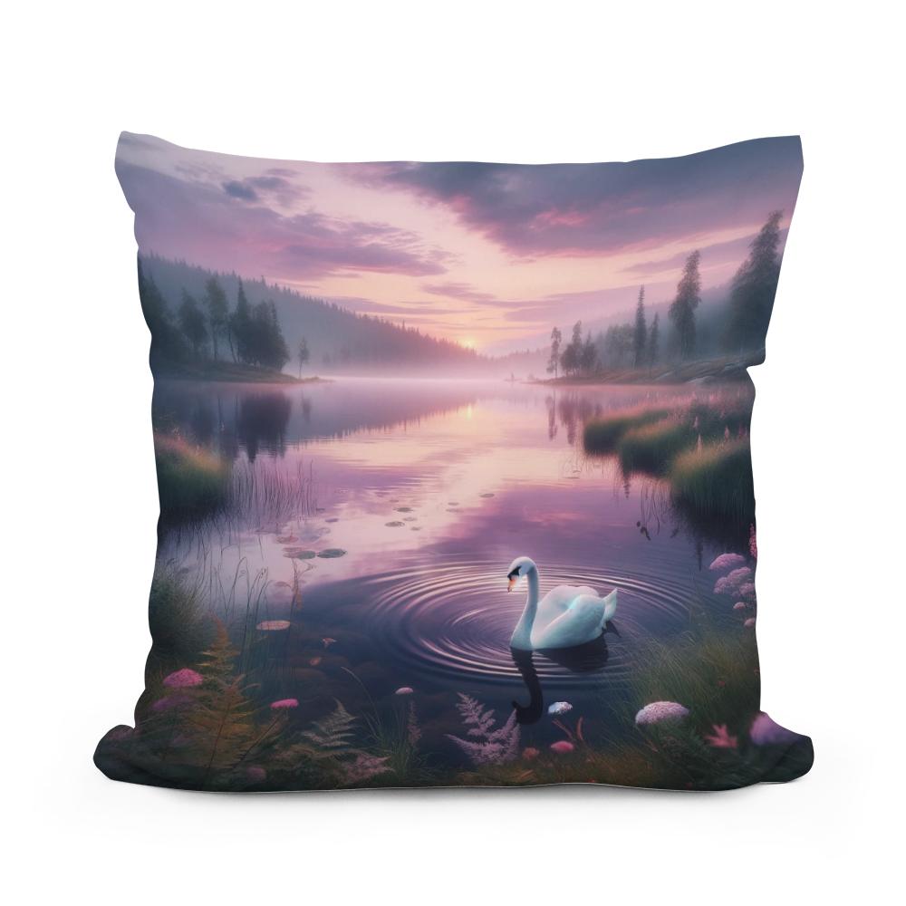 Tranquil Vista Cotton Cushion
