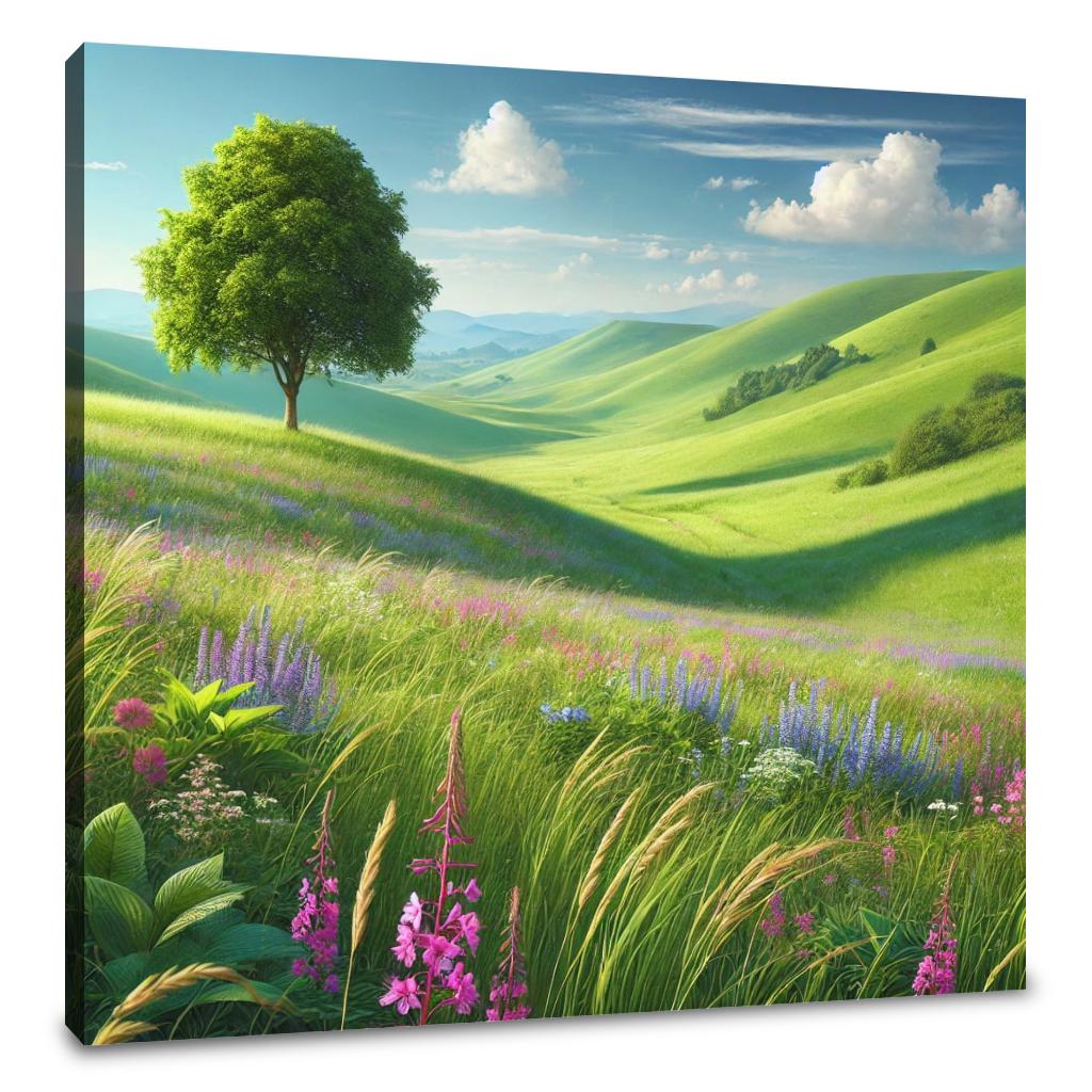 Tranquil Meadow Canvas