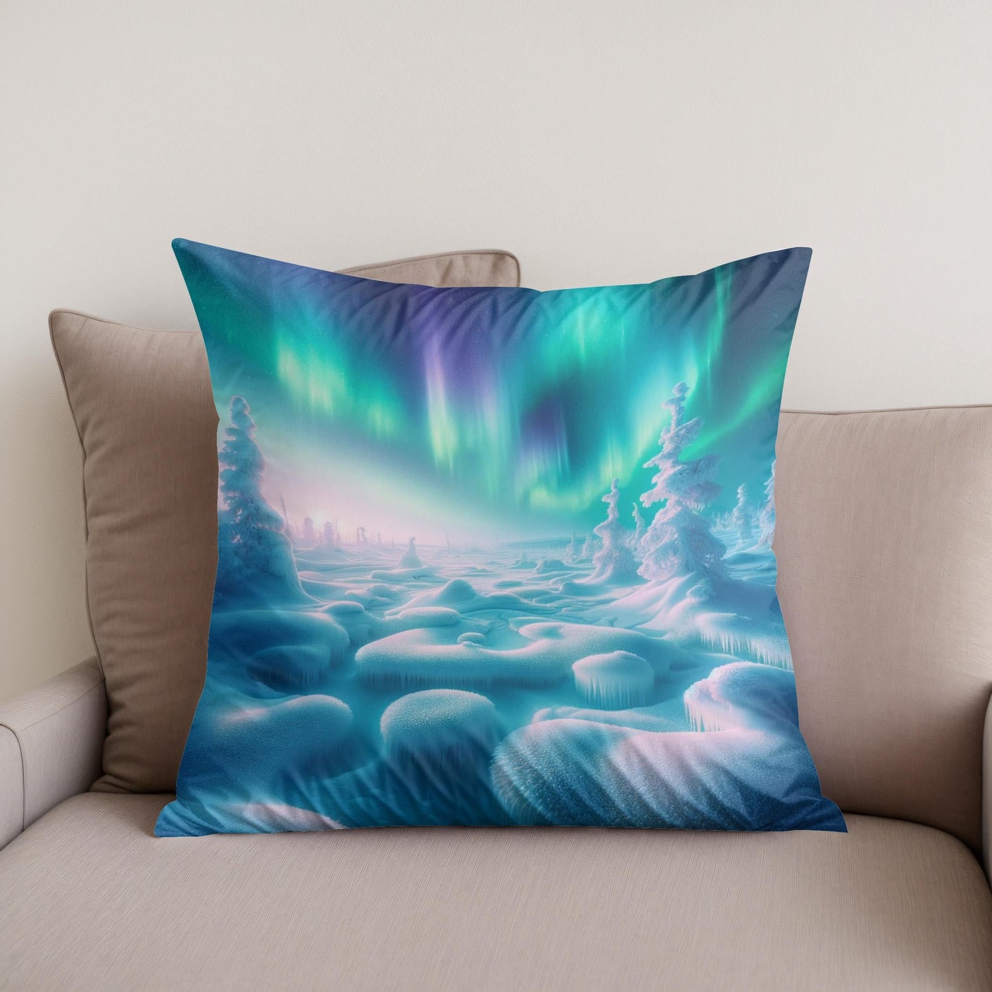 Aurora Whisper Cotton Cushion