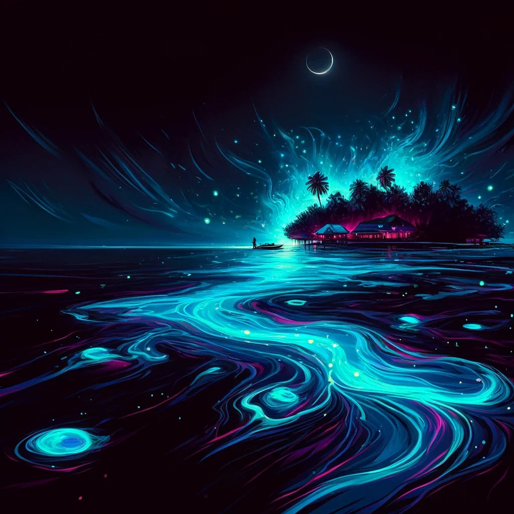 Vaadhoo Island Glow Canvas