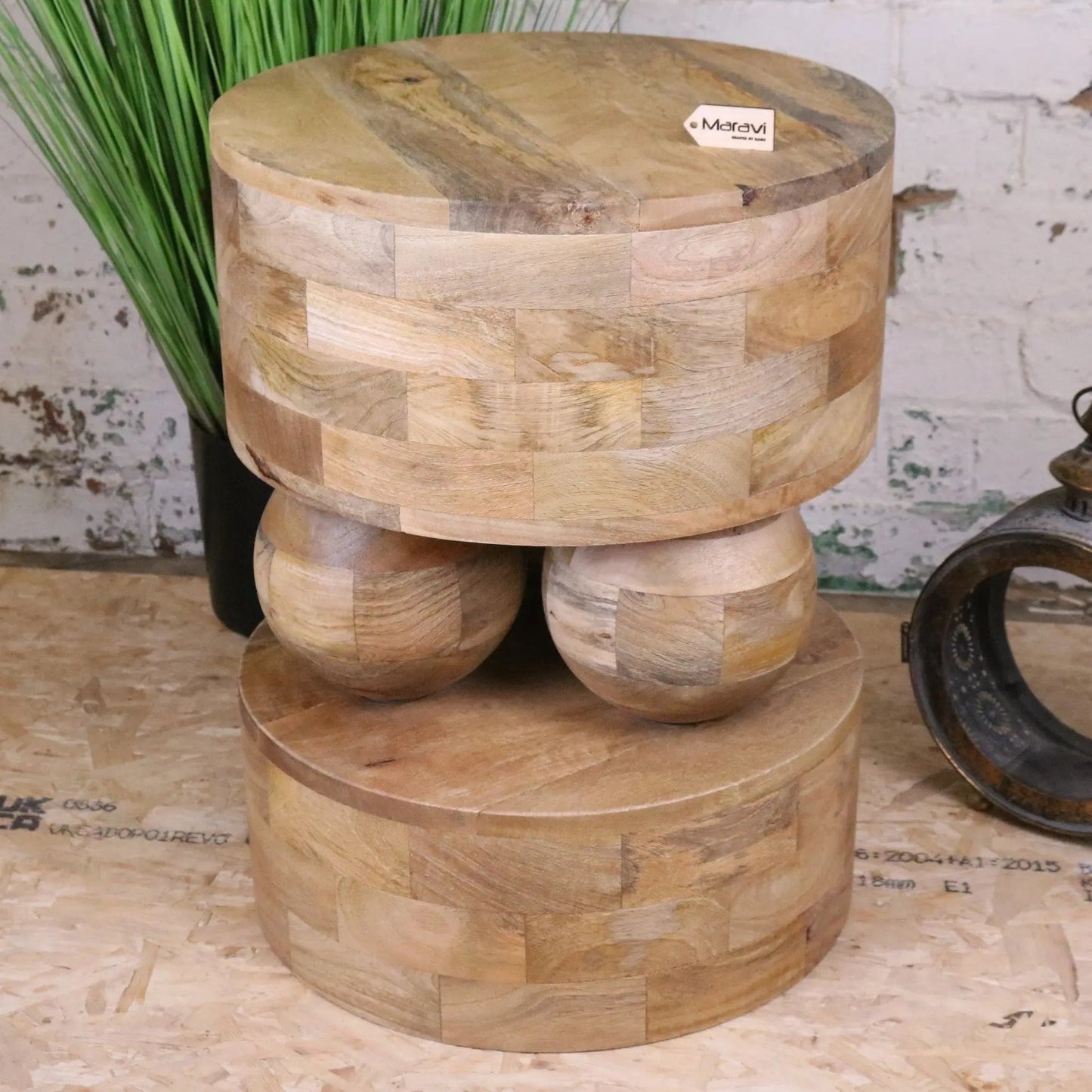 Varuni Mango Wood Side Table