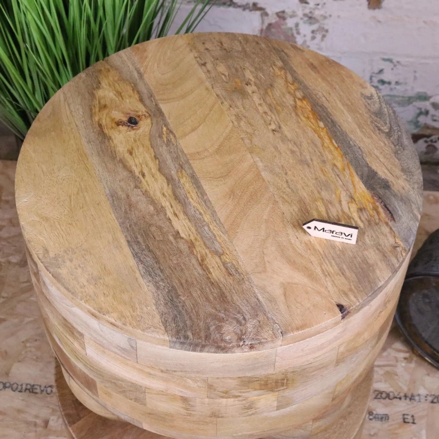 Varuni Mango Wood Side Table