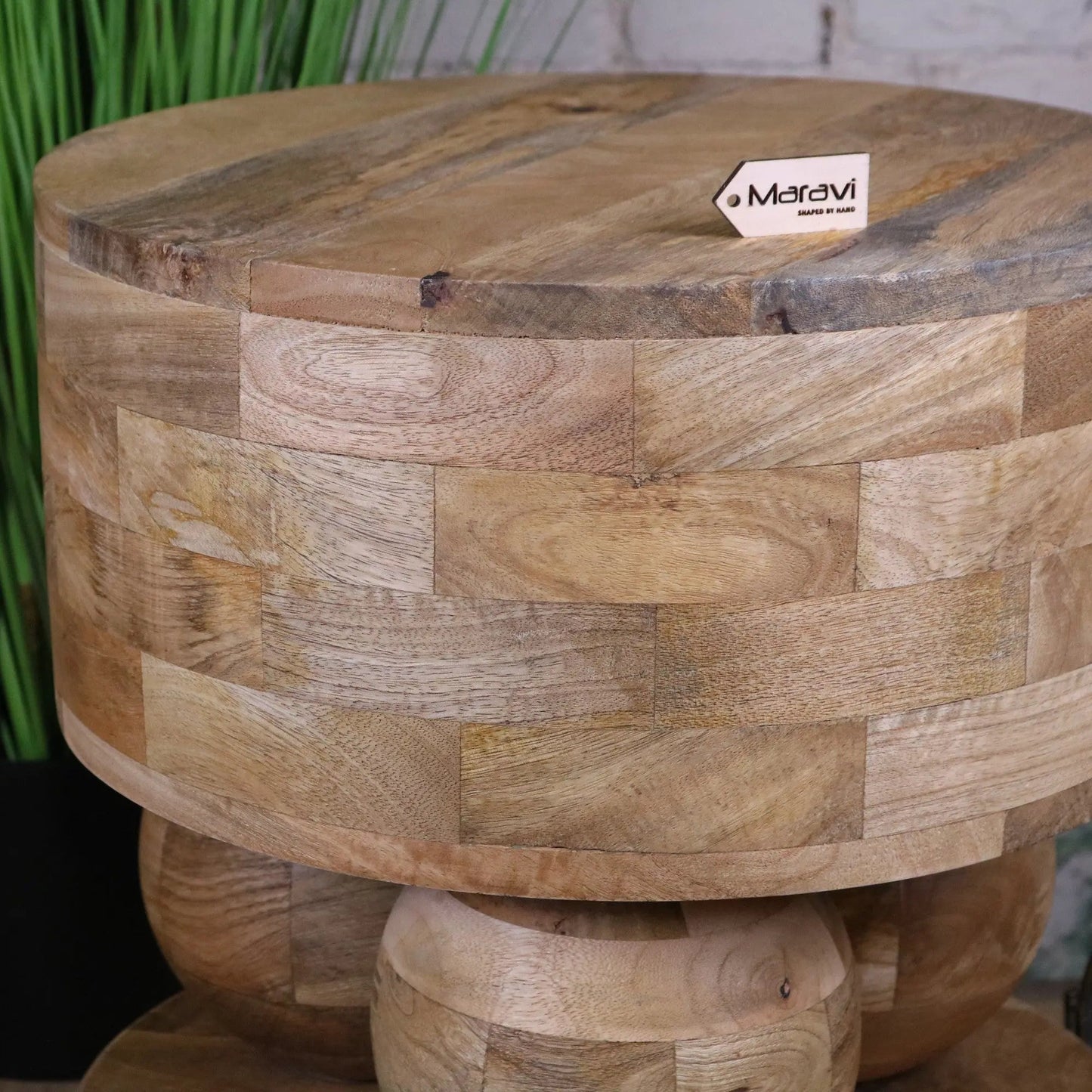 Varuni Mango Wood Side Table
