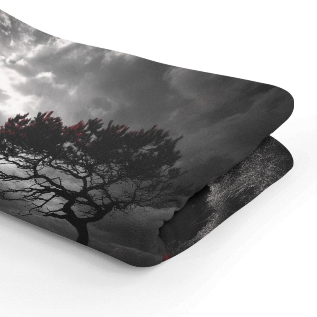 Passionate Sunset Tree Blanket