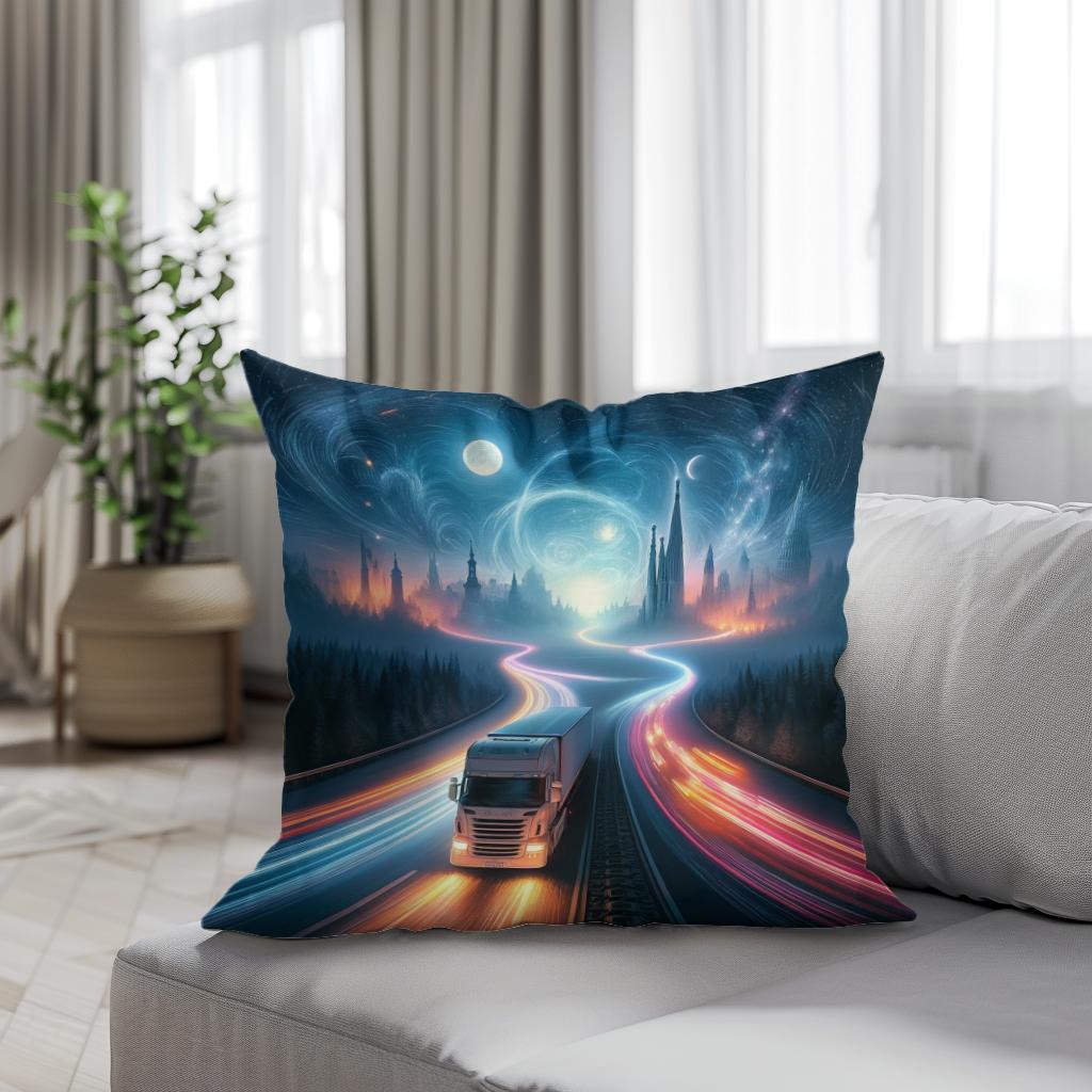 Night's Voyage Cotton Cushion