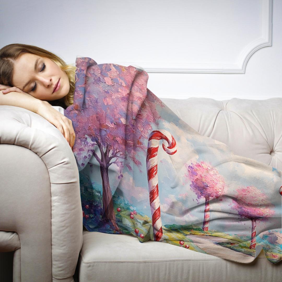 Candy Land Joyful Blanket