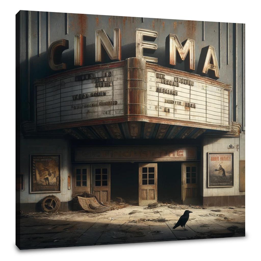 Silent Cinema Canvas