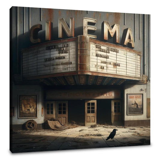 Silent Cinema Canvas