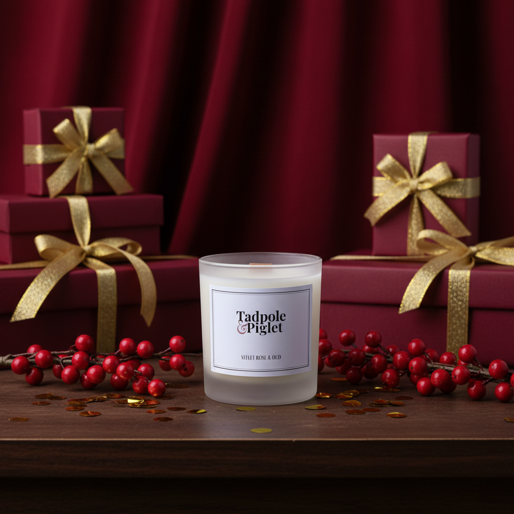 Velvet Rose & Oud Scented Candle (Seconds)