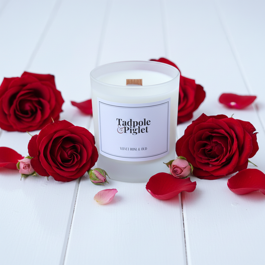 Velvet Rose & Oud Scented Candle (Seconds)